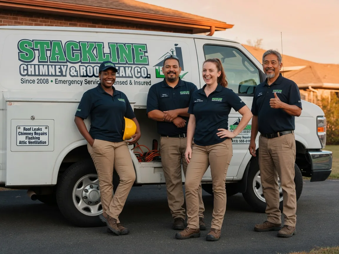 Chimney flashing repair company in Braidwood, IL